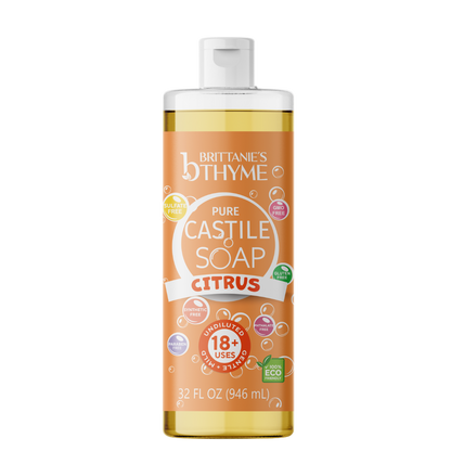 Citrus Pure Castile Liquid Soap