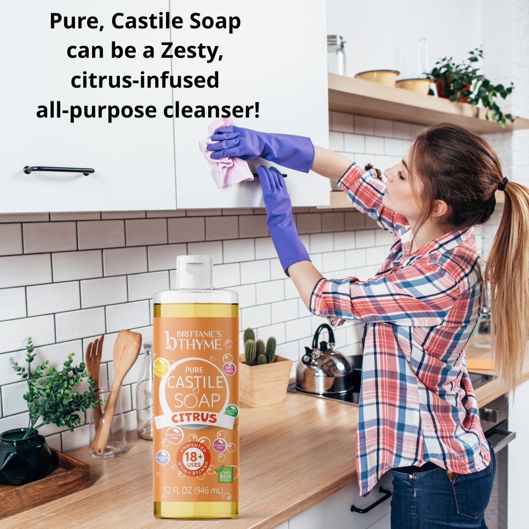Citrus Pure Castile Liquid Soap