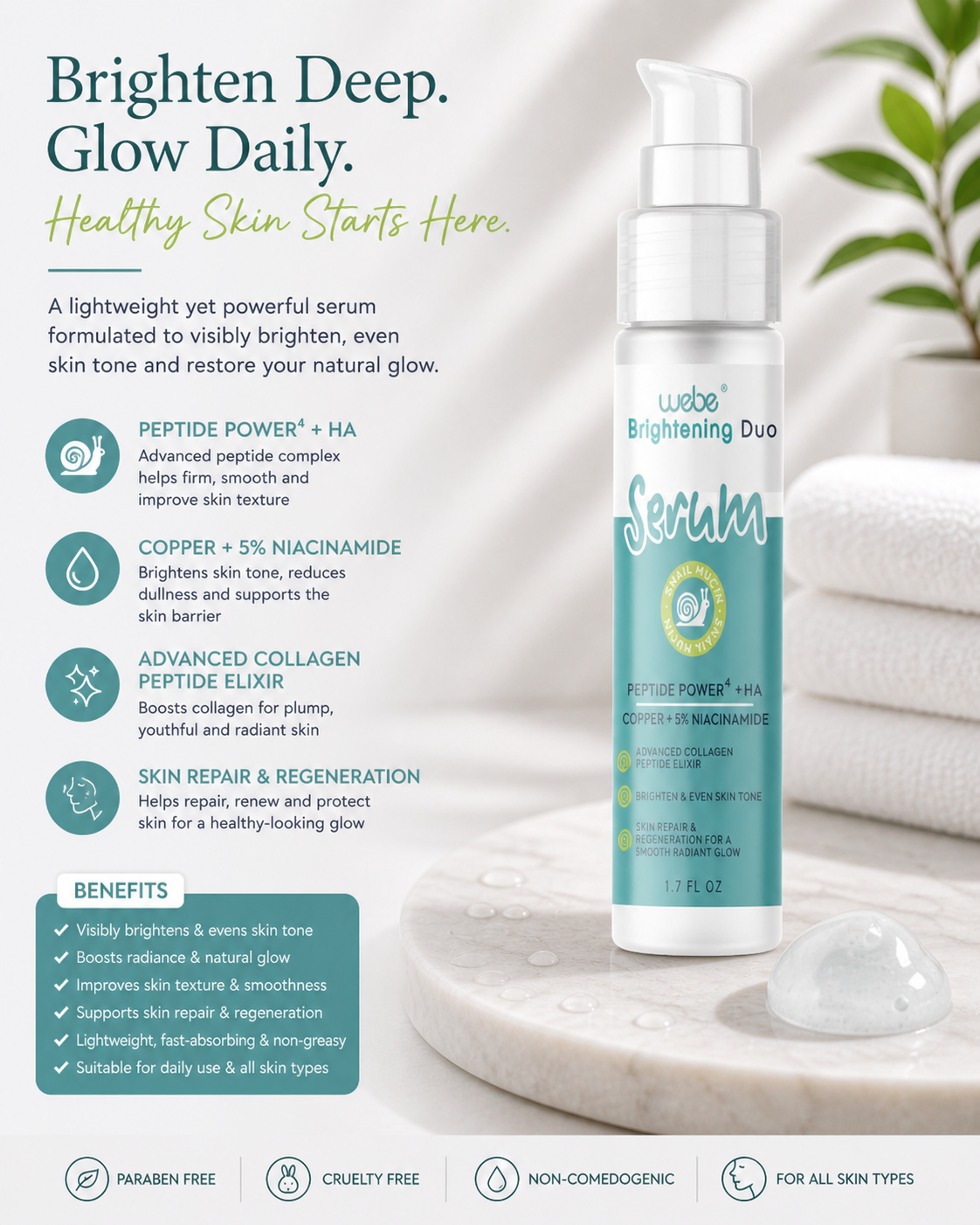 Webe® Brightening Duo Serum