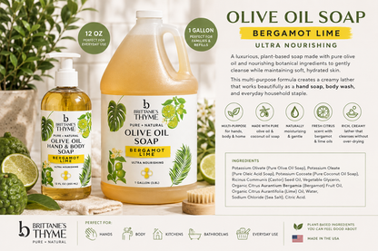 Bergamot Lime Hand Soap Refill Bundle