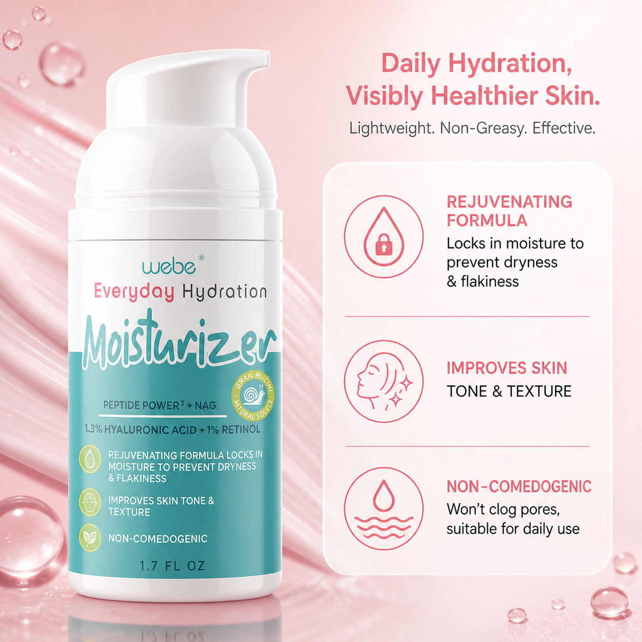 Webe® Everyday Hydration Moisturizer