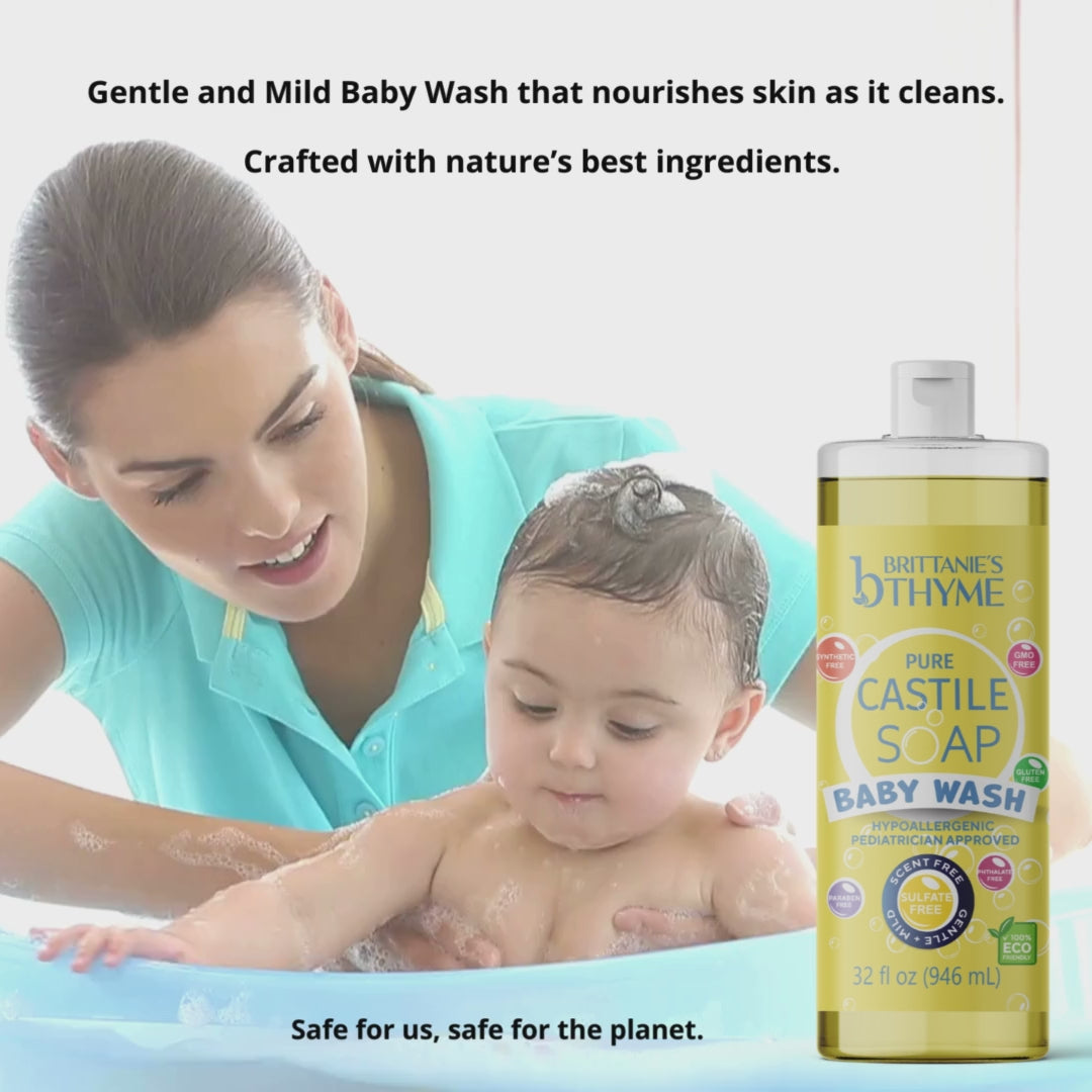 Castile Baby Wash – Brittanie's Thyme