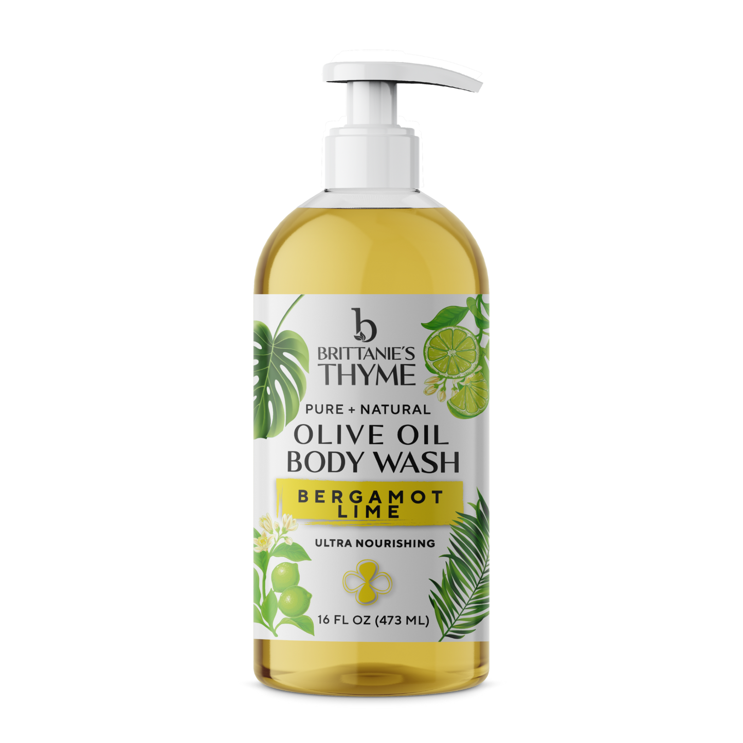 Bergamot Lime Olive Oil Hand Soap