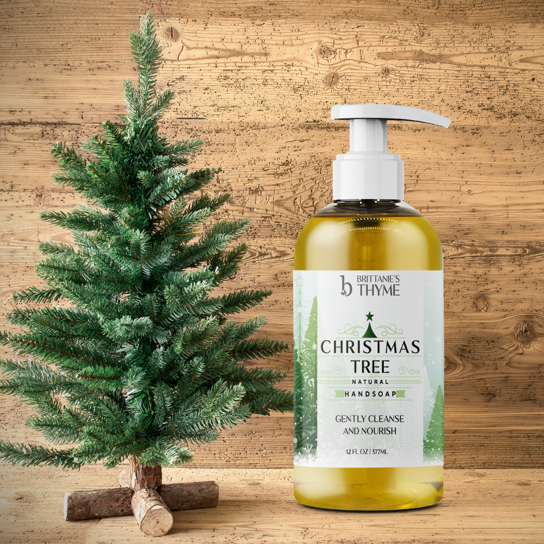 Christmas Tree Olive Oil Hand Soap