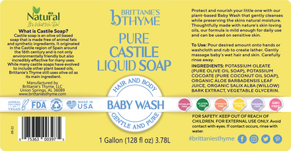 Castile Baby Wash
