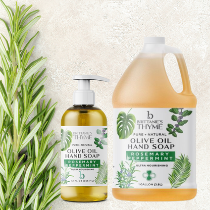 Rosemary Peppermint Hand Soap Refill Bundle