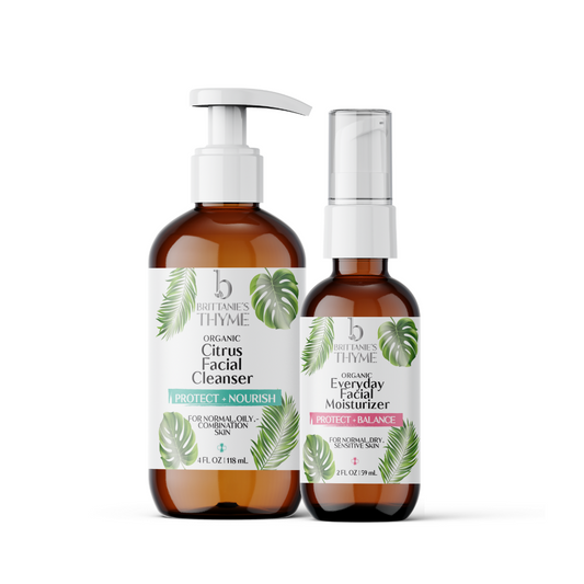 Everyday Essentials Facial Cleanser and Moisturizer Bundle