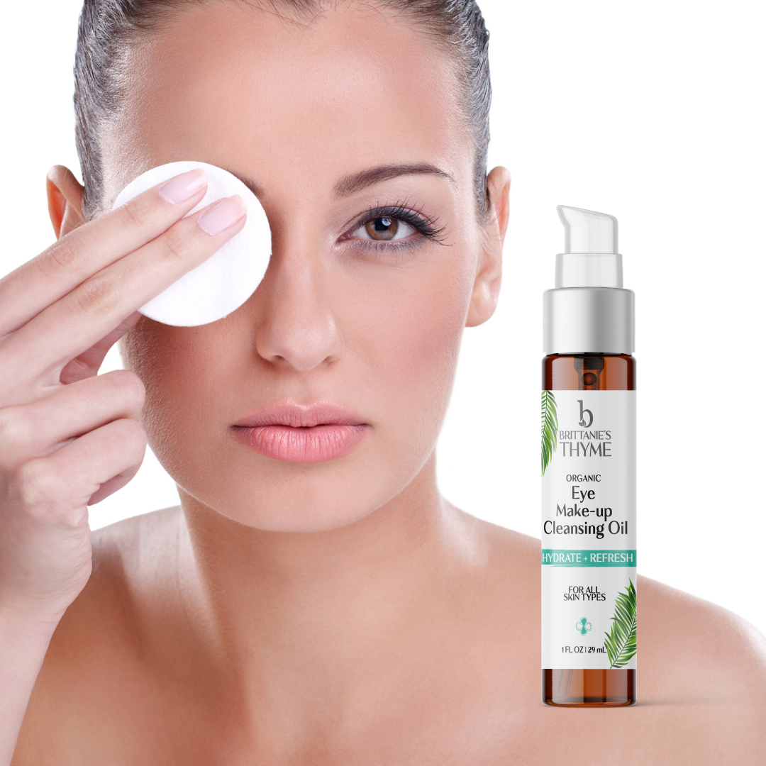 Organic Eye Makeup Cleansing Oil