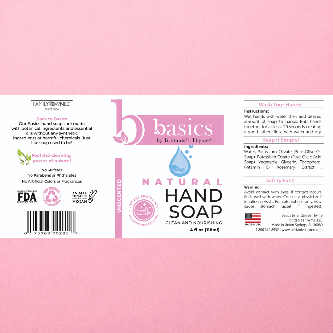 Basics Unscented Hand Soap